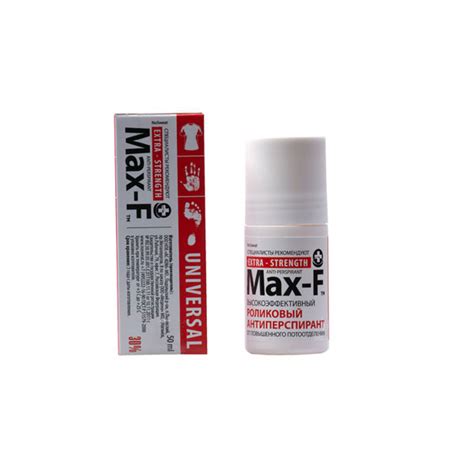 Дезодорант-антиперспирант Max-F Extra-Strength | отзывы