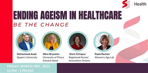 Ending Ageism In Healthcare Be The Change Healthy Aging CORE National