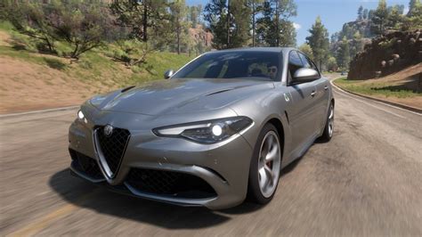 Alfa Romeo Giulia Quadrifoglio Coolest Sport Sedan Forza Horizon 5