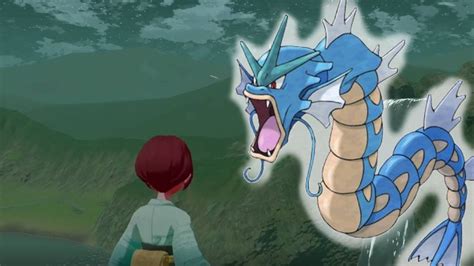 Pokemon Legends Arceus Catching The Flying Gyarados Youtube