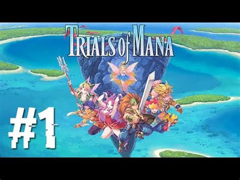 Trials Of Mana Duran Walkthrough Part 1 Demo YouTube