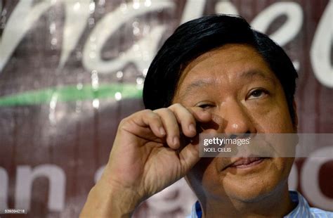 Philippine Senator Ferdinand Marcos Jnr The Son Of Late Dictator