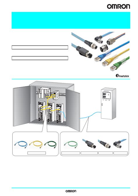 XS5P T426 1 Datasheet 1 12 Pages OMRON Industrial Ethernet Cables