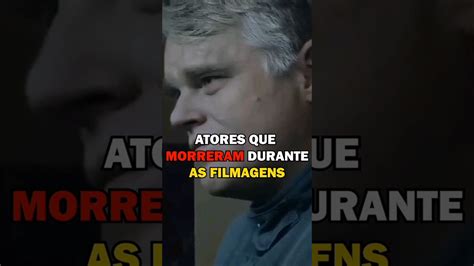 Atores Que Morreram Durante As Grava Es Celebridades Famosos