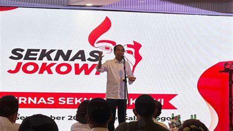 Jokowi Minta Para Relawan Cermat Pilih Penerus Dirinya Di 2024