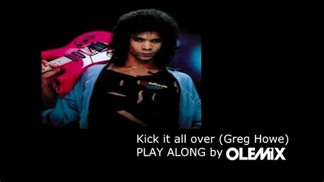 Kick It All Over Greg Howe Bt Olemix Video Youtube