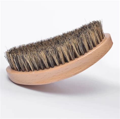 Jdk Curved Wave Brush Boar Bristle Wooden Curved Hair Brushes