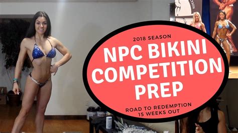 NPC Bikini Competition Prep R2R 15 Weeks Out YouTube