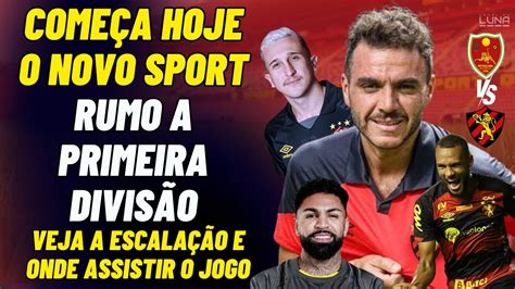 COMEÇA HOJE O NOVO SPORT DE 2024 QUE MIRA A SERIE A VEJA AS ESCALAÇÕES