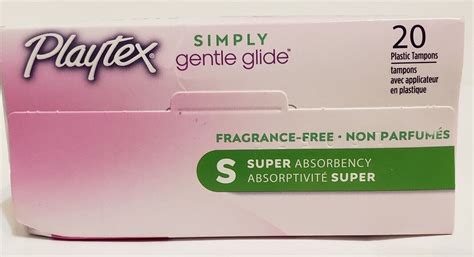 Playtex Simply Gentle Glide Tampons Regular Or Super Lot Of U