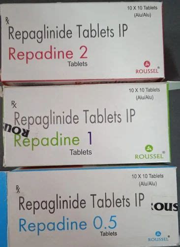 Rapaglinide Mg Mg And Mg Tablets At Rs Stripe