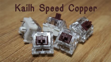 Kailh Speed Copper Review Mx Brown But Gaming Youtube