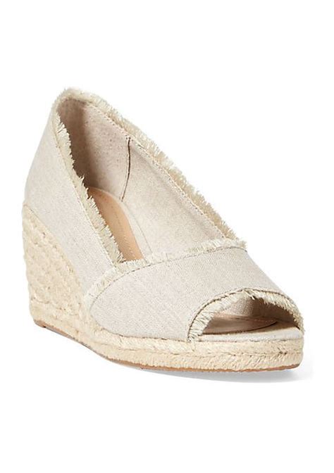 Lauren Ralph Lauren Carmondy Espadrille Wedge Espadrilles