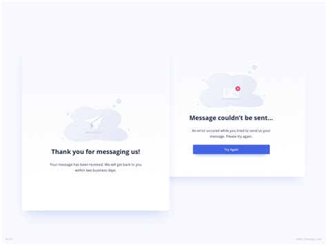 Message Delivery Confirmation UI Design by Ildiko Gaspar on Dribbble