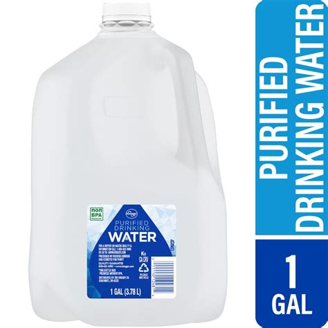 kroger purified drinking gallon water  gallon ralphs