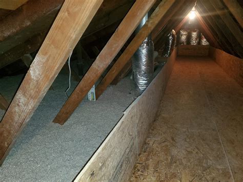 Attic Insulation A Deck For Your Attic Half And Half