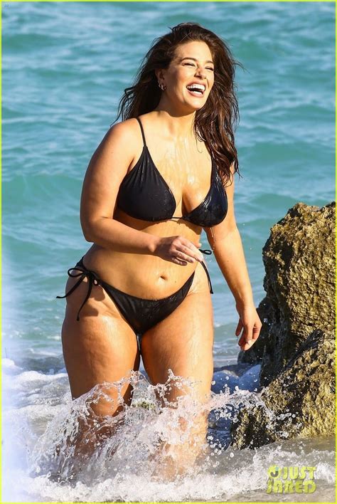 Ashley Graham Shows Off Her Curves During Bikini Photo Shoot Photo