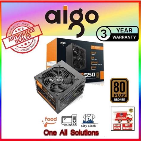 Aigo Gp W Power Supply Unit Plus Bronze Certified Aigo