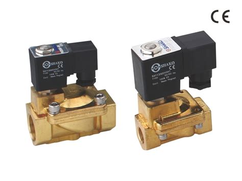 High Durability Brass Solenoid Valve Pu A Model Shako Provding