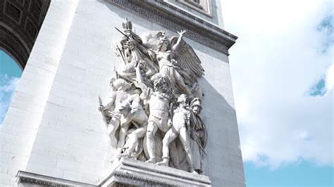 Departure Of The Volunteers Of 1792 Sculpture On The Pillar Of Arc De