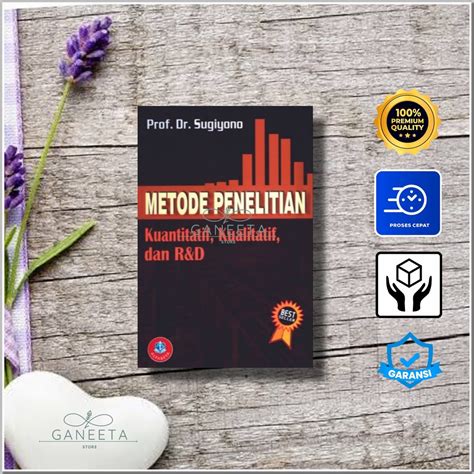 Jual Buku Metode Penelitian Kuantitatif Kualitatif Dan Randd Sugiono