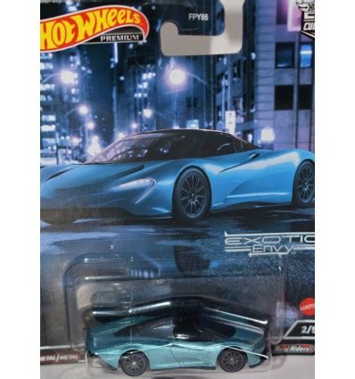 Hot Wheels Premium Exotic Envy Mclaren Speedtail