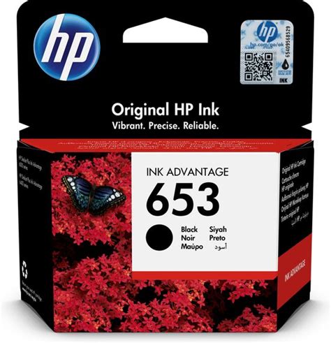 HP 653 Originele Advantage Zwarte Inktcartridge Bol