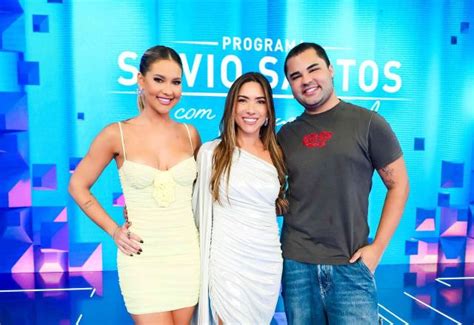 SBT TV Programa Silvio Santos exibe participação de Virginia Fonseca