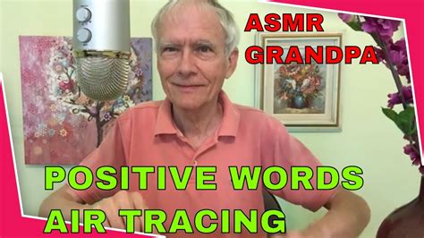 Positive Words Air Tracing Asmr Youtube