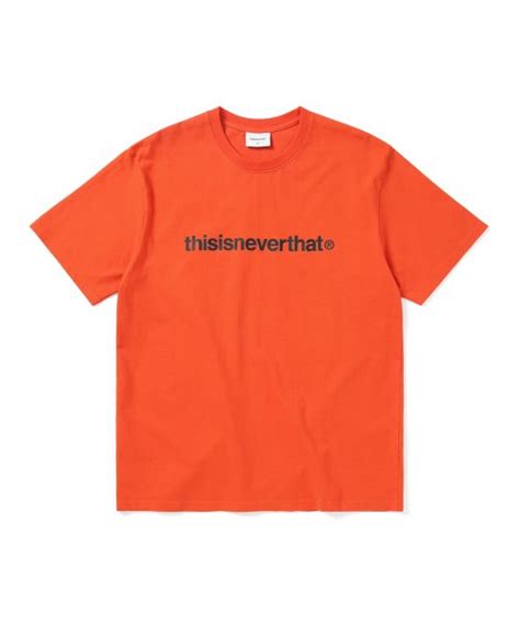 MUSINSA Thisisneverthat T Logo T Shirt Vermilion