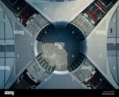 Aerial View Of The National Exhibition And Convention Center Shanghai