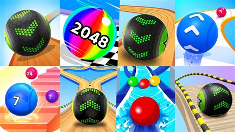 Going Balls Vs Ball Run 2048 Level Up Balls Stair Balls Color Road