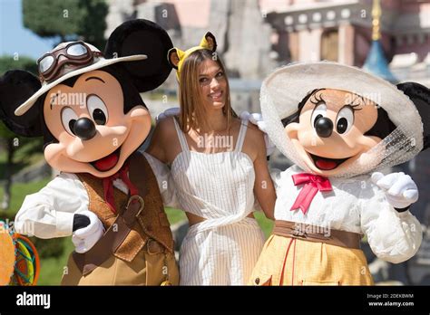 Iris Mittenaere Miss Univers Attends Jungle Book Jive Photocall