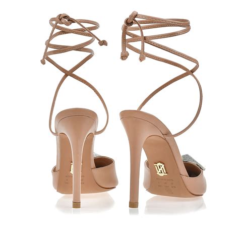 Uza Shoes Slingback Salto Alto New Couro Nude Cole O Outono Inverno