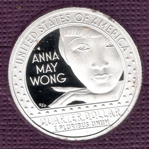 2022 S Anna May Wong American Women Quarters Silver Proof 11 005