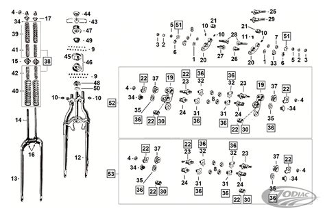 Parts For Old Style Springer Forks Zodiac