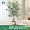 CROSOFMI Piante Finte Interno Areca Palma 190 Cm Piante Artificiali Da