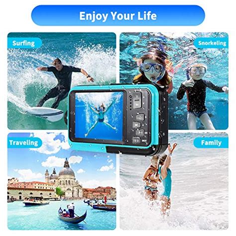 Waterproof Camera Full HD 2 7K 48 MP Underwater Camera Video Recorder