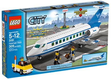 Lego City Passagierflugzeug Set 3181 De