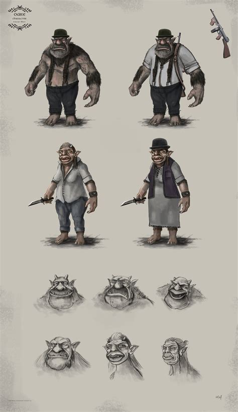 Artstation Ogre Character Sheet