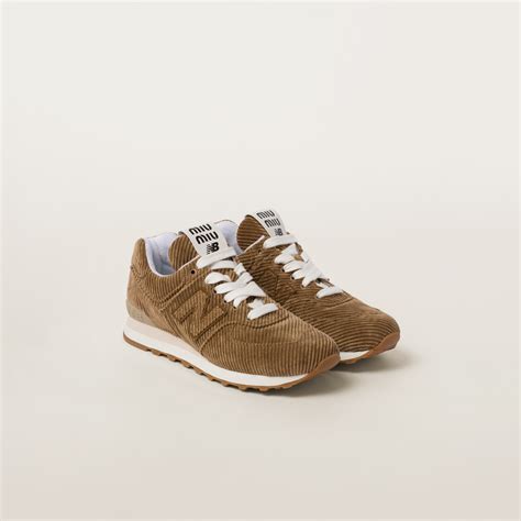 Miu Miu S New Balance Shoes Wear Velvet Nappa