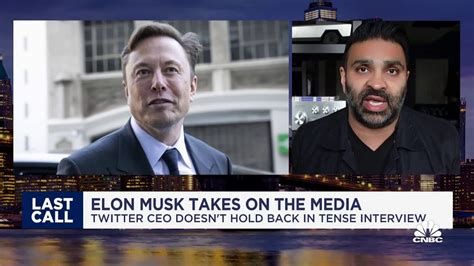 Elon Musk Takes On Media Twitter Ceo Doesnt Hold Back In Bbc