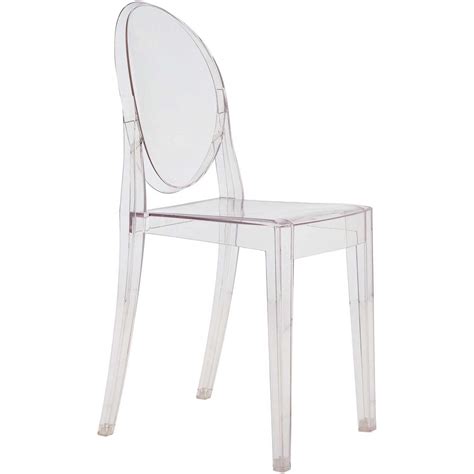 Anime Side Chair Transparent Zuo Modern Udda Stolar