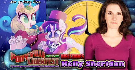 Kelly Sheridan Is Coming To Ponyville Ciderfest 2019 Ponyville