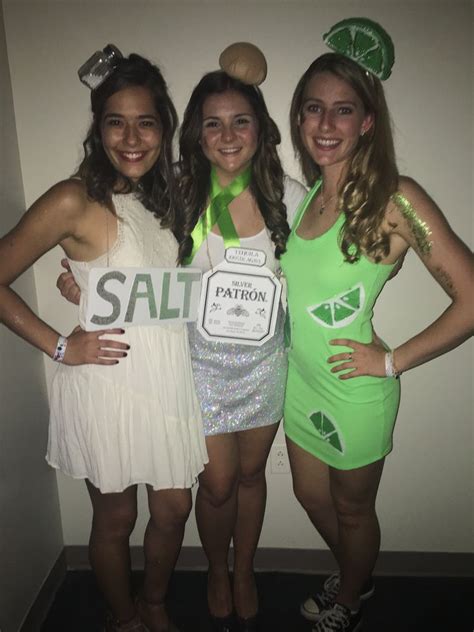 Salt Tequila And Lime Halloween Costume Patron Tequila Halloween