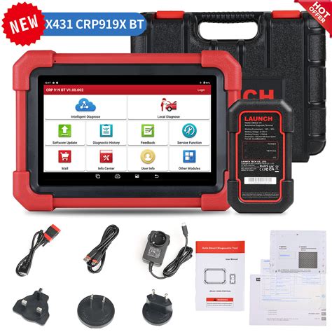 Launch Crp X Bt Car Diagnostic Tool Dbscar Vii Vci Auto Obd Obd