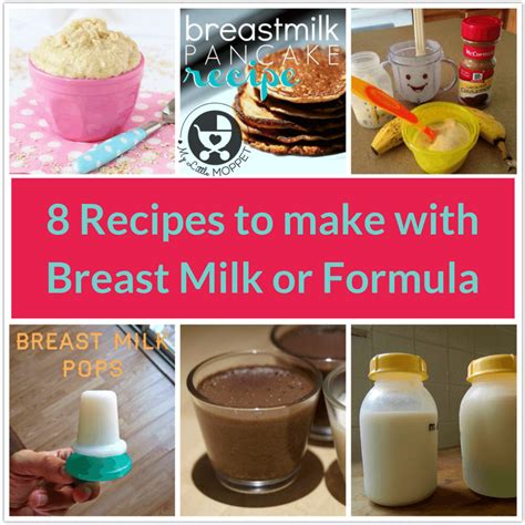 8 Recipes And Tips For Cooking With Breast Milk Or Formula