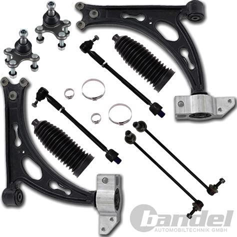 Querlenkersatz Tlg Inkl Spurstange Stabistrebe Traggelenk Vw Golf V