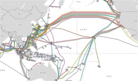 全球海底光缆分布图 Csdn博客