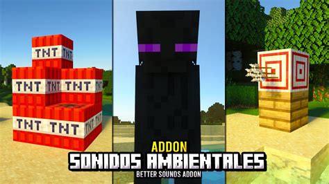 Addon De Sonidos Realistas Para Minecraft Pe Better Sounds